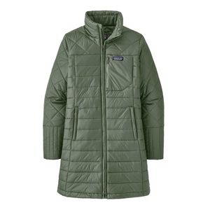 Radalie long parka jacket green